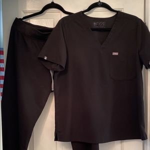 Set Black Figs Scrubs